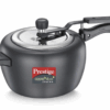 Prestige Apple Duo Plus Hard Anodised Spillage Control Pressure Cooker 5 L (Black)